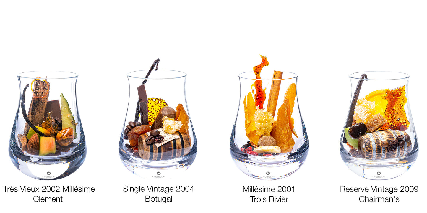 Single Vintage, Best of | Clement, Très Vieux 2002 Millésime – Botugal, Single Vintage 2004 – Trois Rivièr, Millésime 2001 – Chairmans, Reserve Vintage 2009