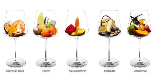 Most Fruity Whites | Sauvignon Blanc – Viognier – Gewürztraminer – Muscadet  – Chardonnay