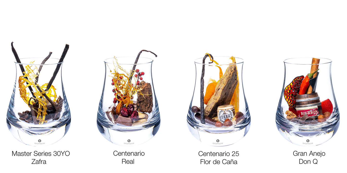 Single Column, Best of | Zafra, Master Serie 30 YO – Real, Centenario – Flor de Caña, Centenario 25 – Don Q, Gran Anejo