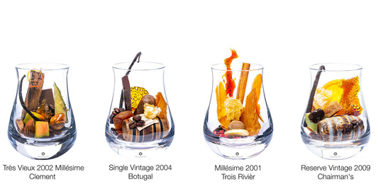 Single Vintage, Best of | Clement, Très Vieux 2002 Millésime – Botugal, Single Vintage 2004  –  Trois Rivièr, Millésime 2001 – Chairmans, Reserve Vintage 2009
